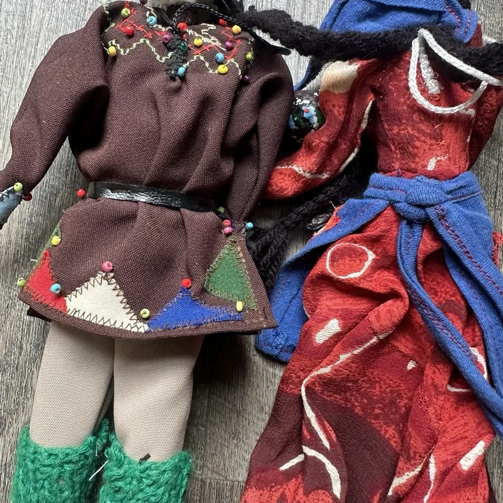 National Costume Dolls | GEORGIAN Handmade Dolls| Caucasian| Khevsureti Georgia|